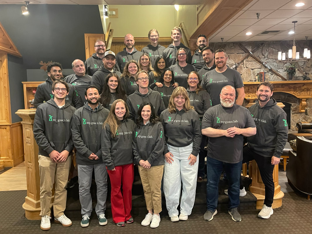 my green lab staff group photo